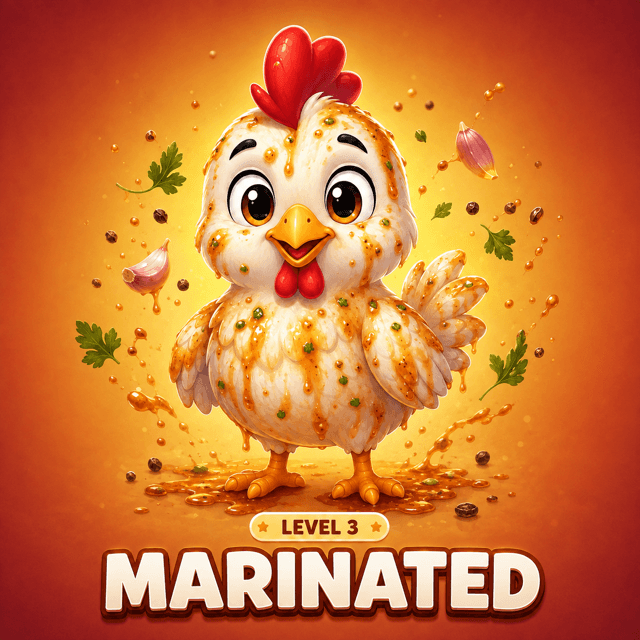 Level 3: Marinated